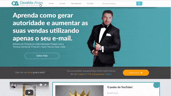 Crie seu blog - Builder Expert